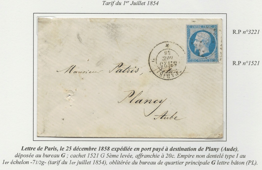 Période des Losanges de Paris 1852 - 1863 01_pag17