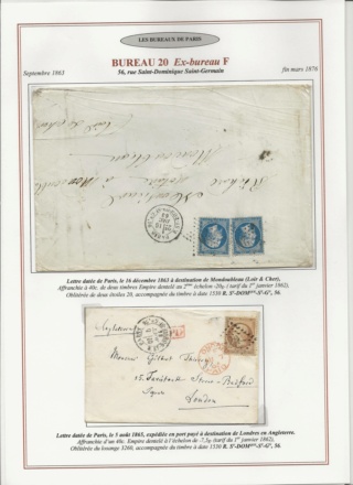 Période de l'Etoile de Paris 1863-1876 Bureau11