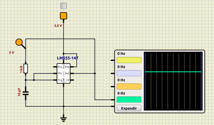555 circuit problem or SimulIDE problem.... or is it me the problem? Captur11