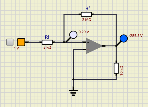 Opamp strange behaviour? Simuli13