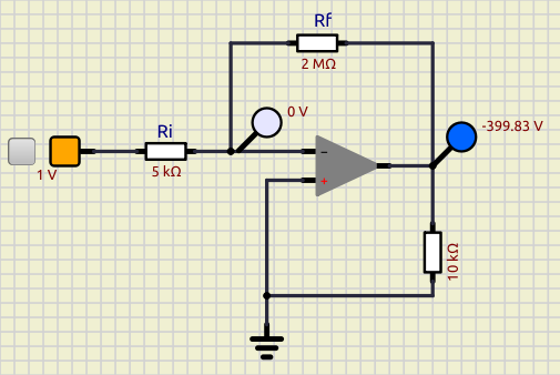 Opamp strange behaviour? Simuli14