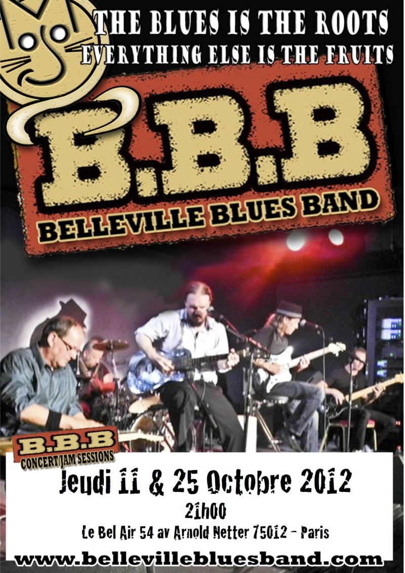 The Belleville Blues Band en octobre... Affich10