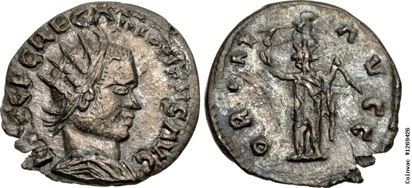 Trace numismatique de la mort d'Hélène Regali12