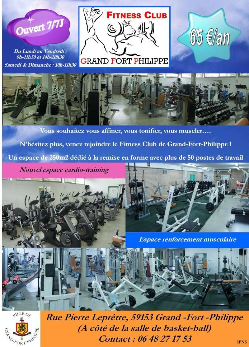 Fitness Club de Grand-Fort-Philippe Affich10