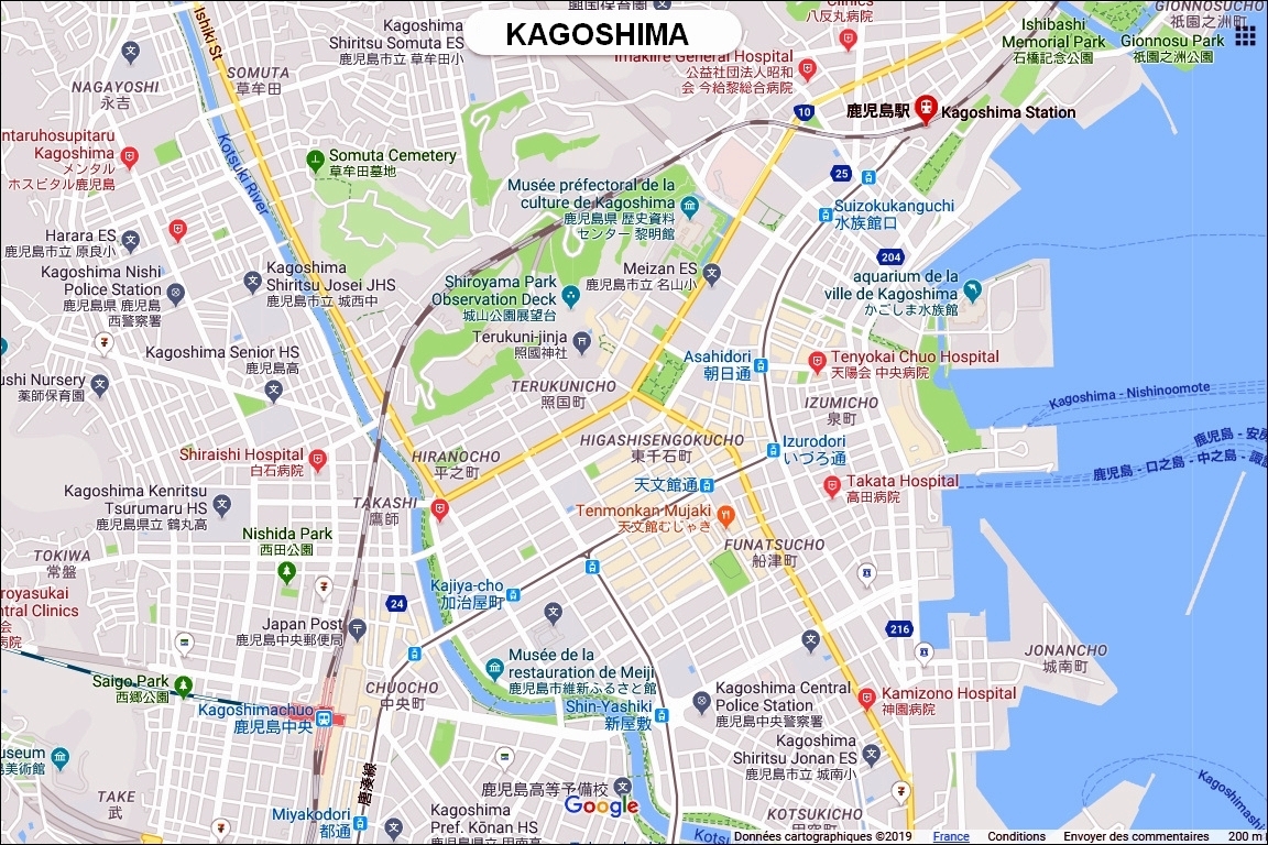 40-46- KYÛSHÛ (KOKURA - FUKUOKA-HAKATA - NAGASAKI - KUMAMOTO - BEPPU - KAGOSHIMA) Kagosh17