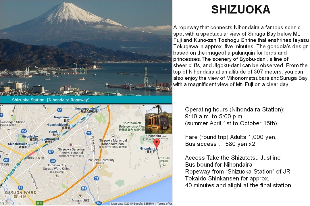 22-23- CHÛBU (ATAMI - Mont Omuro - Shimoda - SHIZUOKA - NAGOYA - INUYAMA) Shizuo12