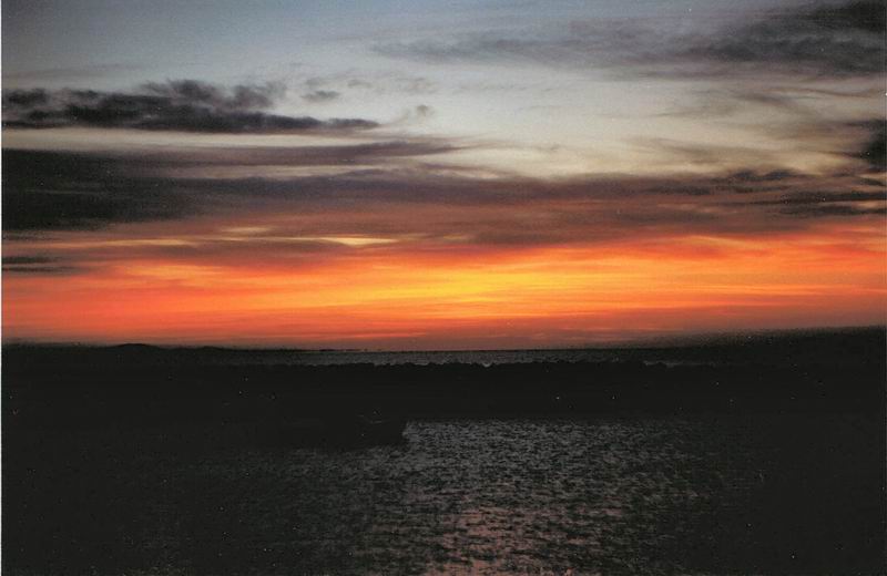 lever de soleil a Valras plage 0110