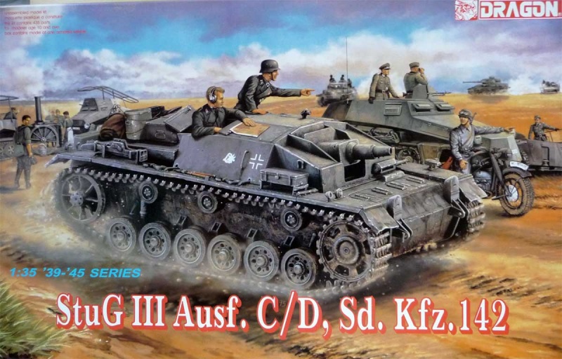 stug III ausf.C/D, sd.kfz.142 dragon 1/35  D6009a10