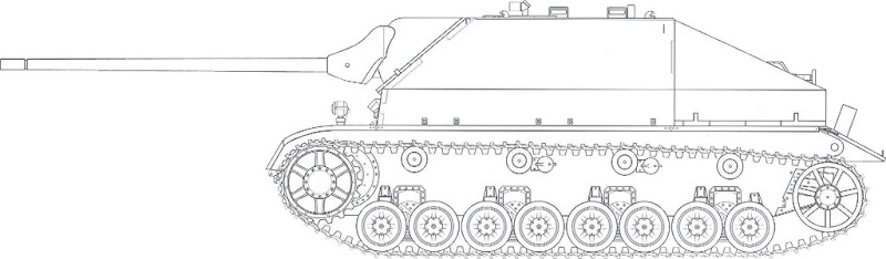 Le Jagdpanzer IV et ses dérivés Pziv-710