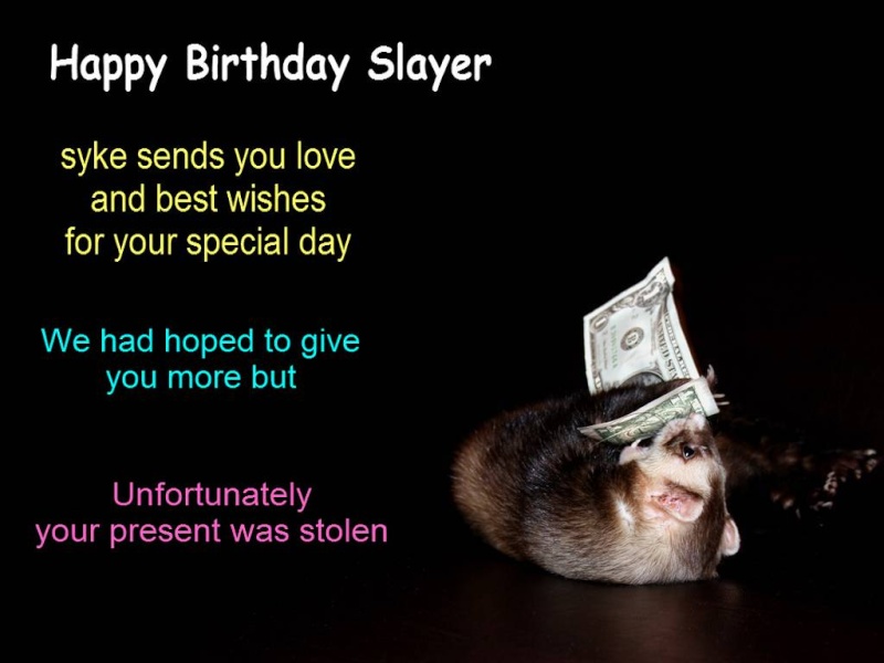 Happy Birthday Slayer Slayer10