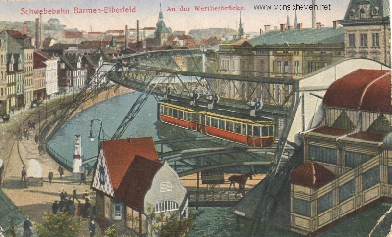 Le Monorail suspendu de Wuppertal - Allemagne Schweb10
