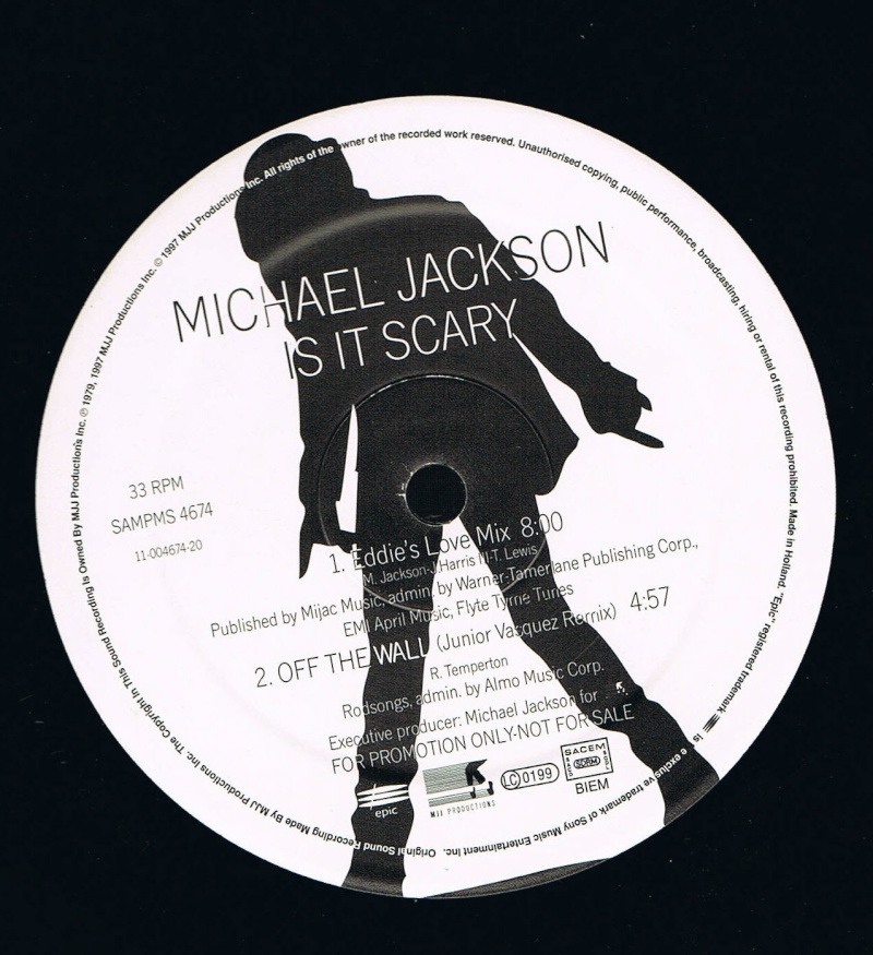 Is It Scary - 12' Promo France SAMPMS 4674 Isisca10