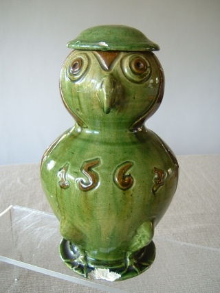 Pottery Owl  00318