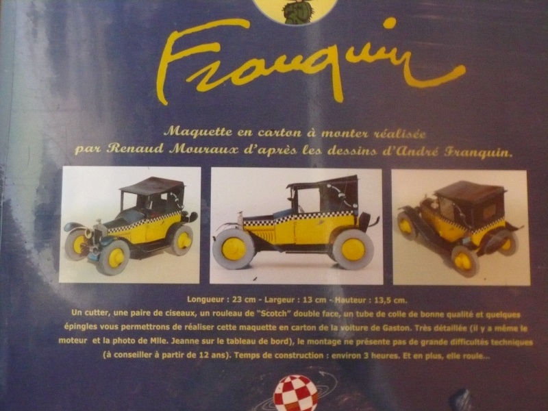 maquette taxi gaston par Aroutcheff 01810