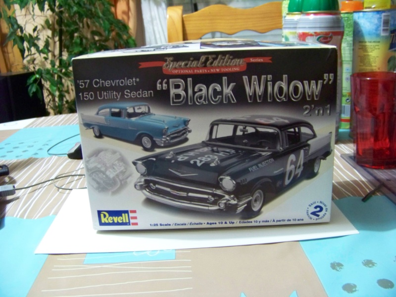 chevy 57 black widow ou 150 utility sedan Cbw10