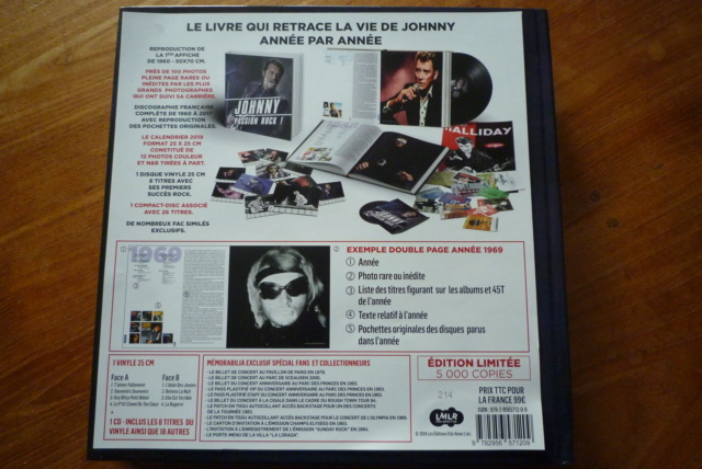 coffret livre "Johnny passion rock" édité par LMLR P1600389