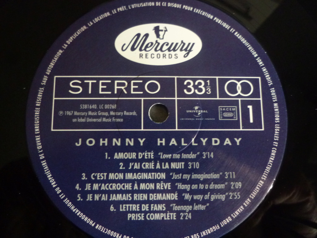 Sortie Album vinyle (28 février 2020) " JOHNNY 67 " P1610774