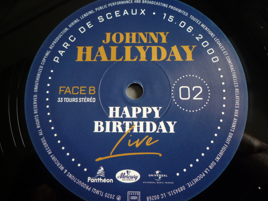 coffret quadruple 33 tours "Johnny Hallyday, happy birthday"édité par Mercury P1610934