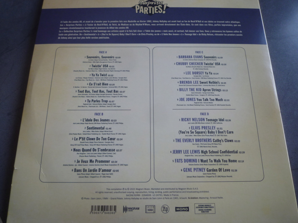 33 tours "Johnny Hallyday-surprises parties" édité par WAGRAM P1620142