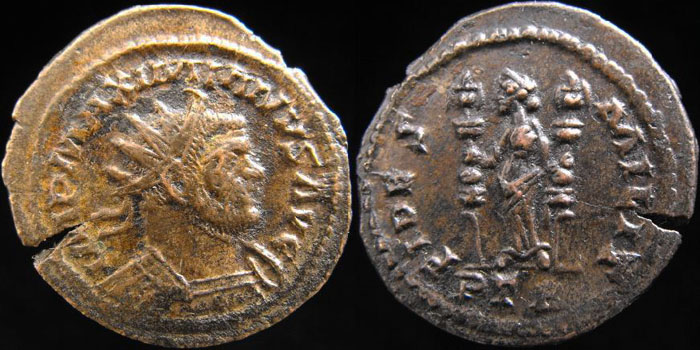 Aureliani pour Trèves de Dioclétien et de ses corégents  Maximi10