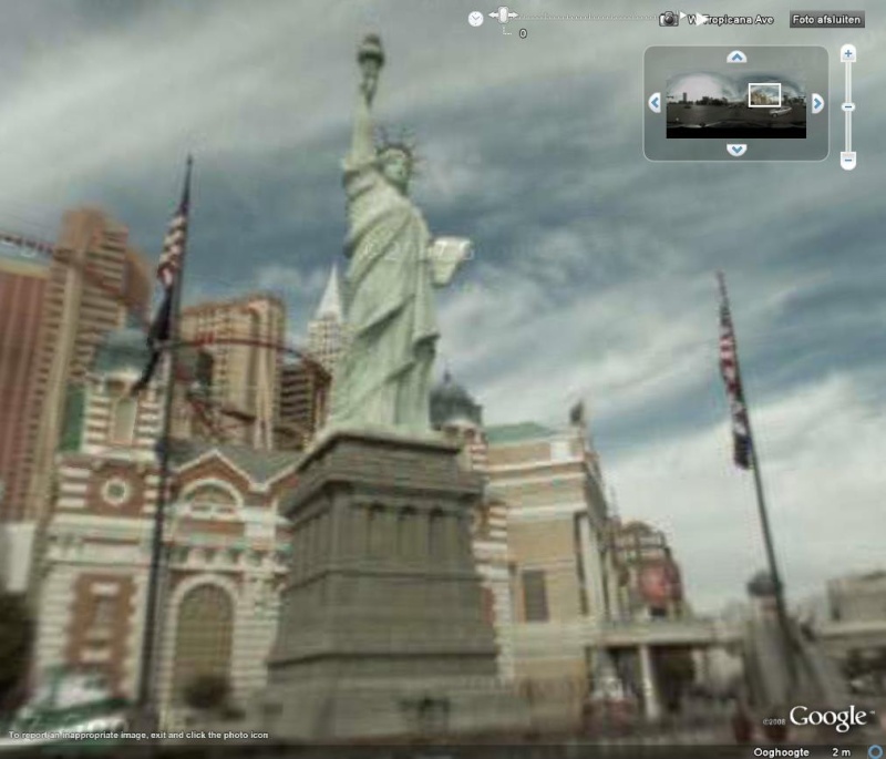 Statue de la Liberté = les répliques découvertes grâce à Google Earth Sddl10