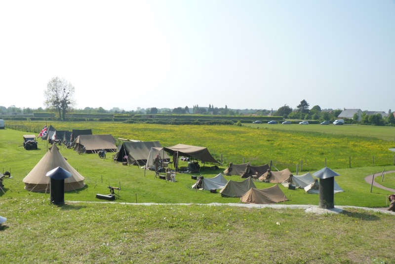 Camp et exposition 9th PARA Bn 6th AB Division; batterie de MERVILLE. Juin 2013 P1110911