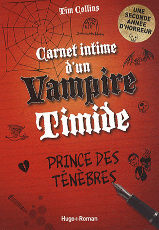 CARNET INTIME D'UN VAMPIRE TIMIDE (Tome 02) de Tim Collins Carnet10