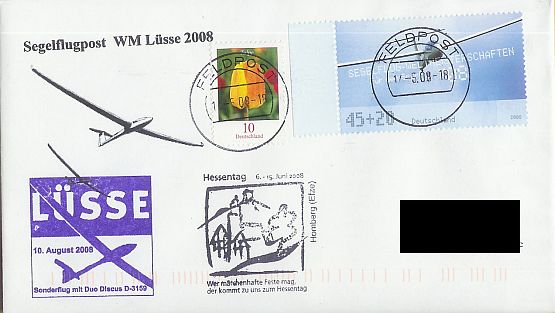 Poststempel - Erstflüge, Sonderflüge und neue Ballonpost - Seite 3 Ebay210