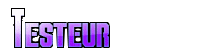 Testeur Testeur