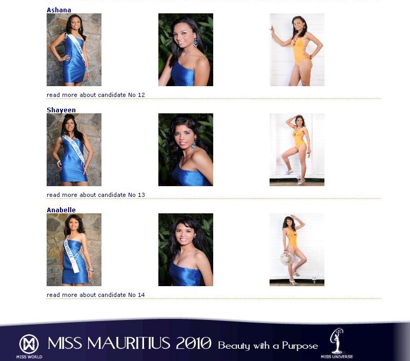 Miss Mauritius 2010 - Meet the contestants Untitl15