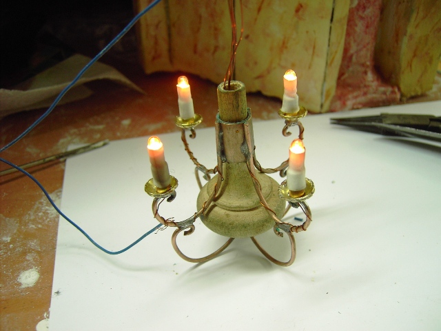 Lámpara de araña para Sinagoga. Pict2013