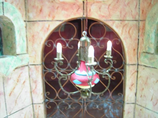 Lámpara de araña para Sinagoga. Pict2126