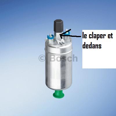 pompe haute pression avec clapet anti retour ( reference ? ) F0580210