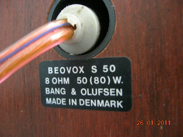 Bang & Olufsen Beovox S50 speakers (used) B_n_o_12