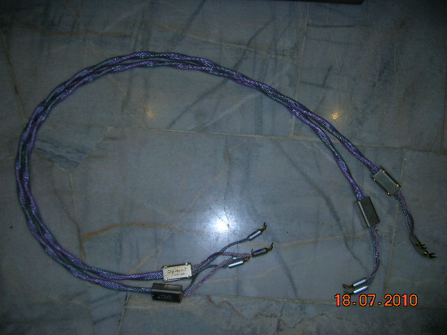 XLO Signature 3 speaker cables(used)SOLD Xlo_210