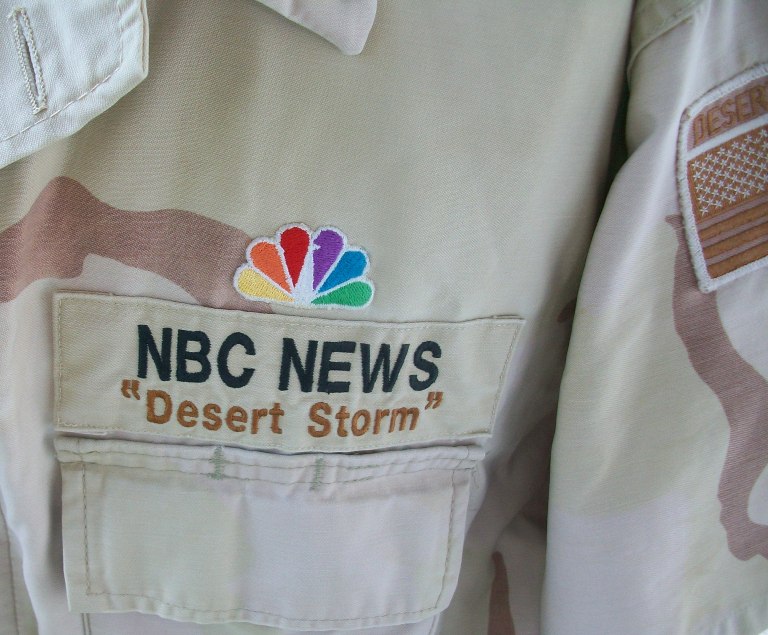 NBC News War Correspondent Jacket and Cap 00418