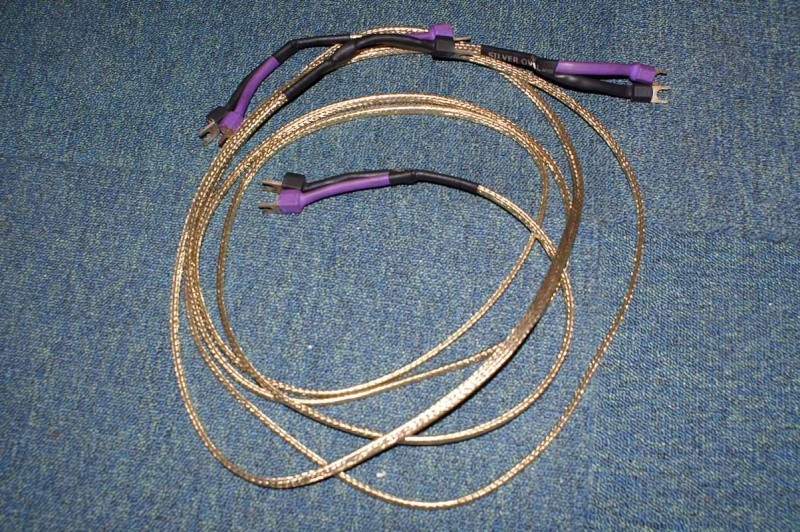 Analysis Plus Silver Oval speaker cables (Used) SOLD Analys10