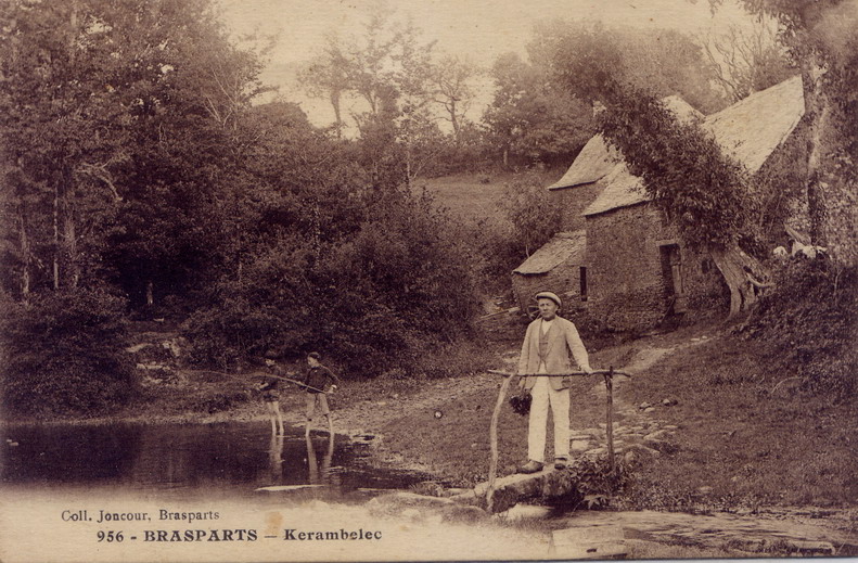 Brasparts en 1901: Bourg,.., Ty Sant Mikêl File0110
