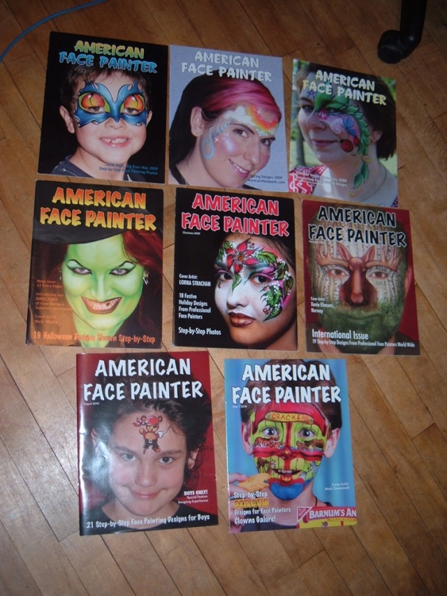 FS: American Face Painter Magazines - SOLD! Dscf7413