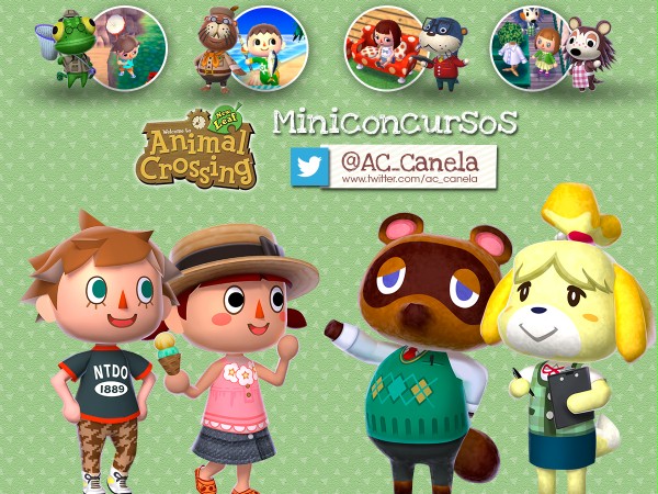 Los miniconcursos de Animal Crossing: New Leaf en @AC_Canela Accont10