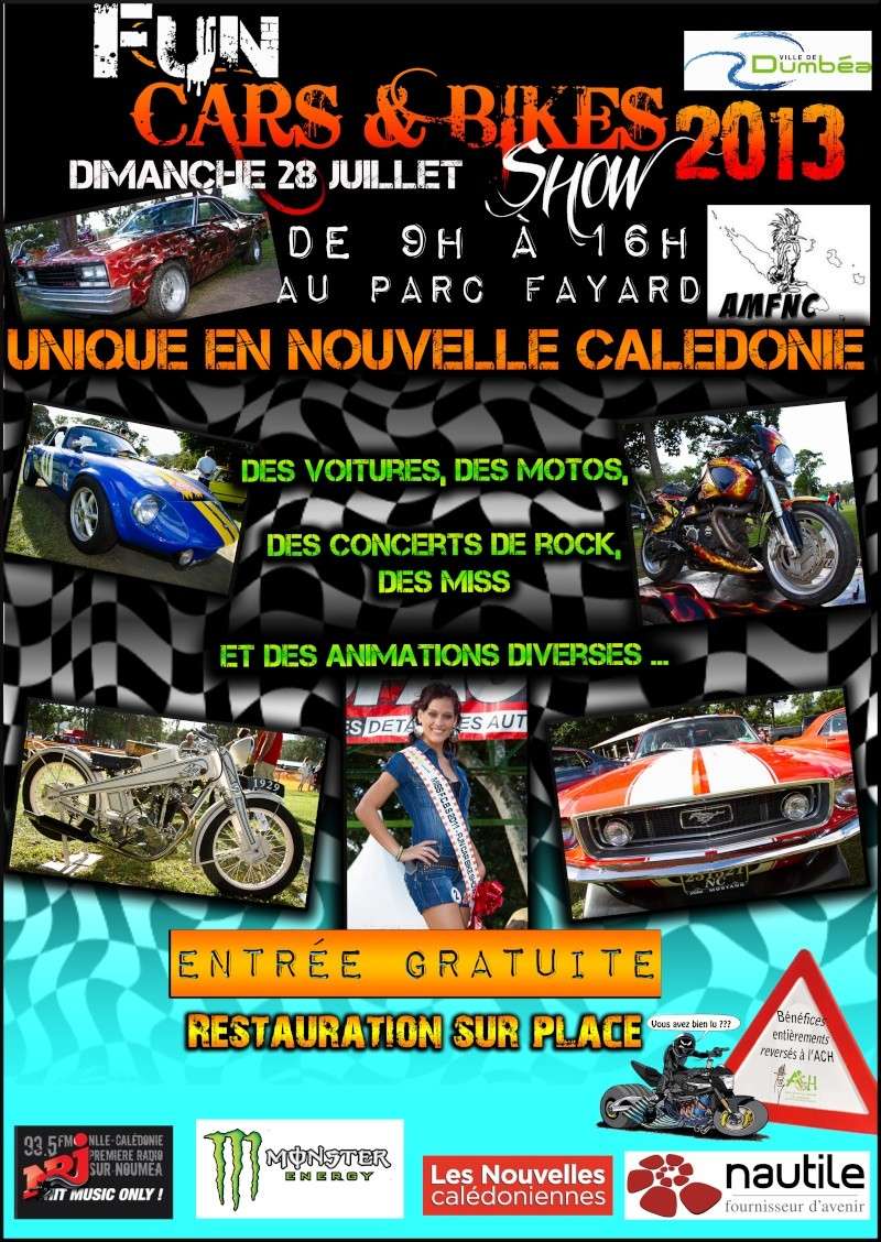 Fun Cars Bike Show... Affich10