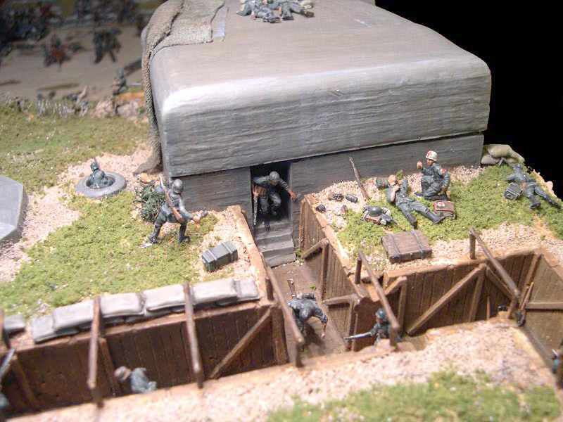 Diorama 1/72  (2012) Bunker12