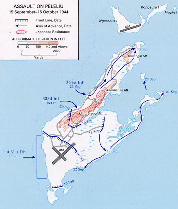 La bataille de Peleliu Peleli13