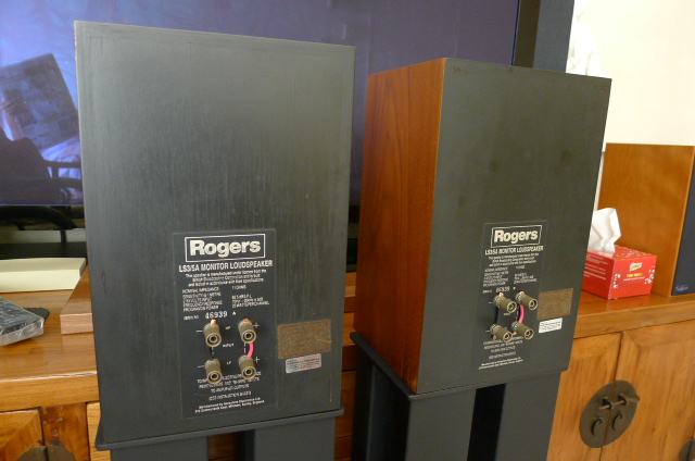 Rogers LS3/5A stand-mount speakers SOLD P1070021