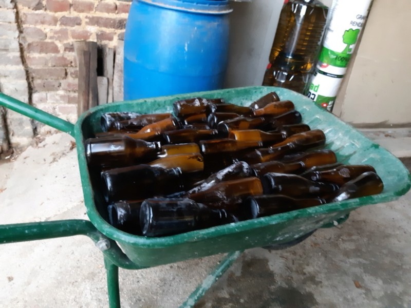 Newcyclage des bouteilles de bières 20191010