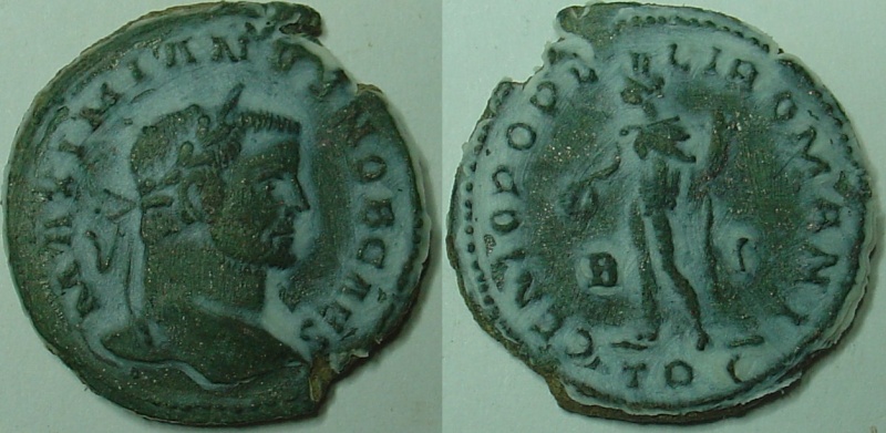 Follis de Galère "Genio Populi Romani" 464_ar10