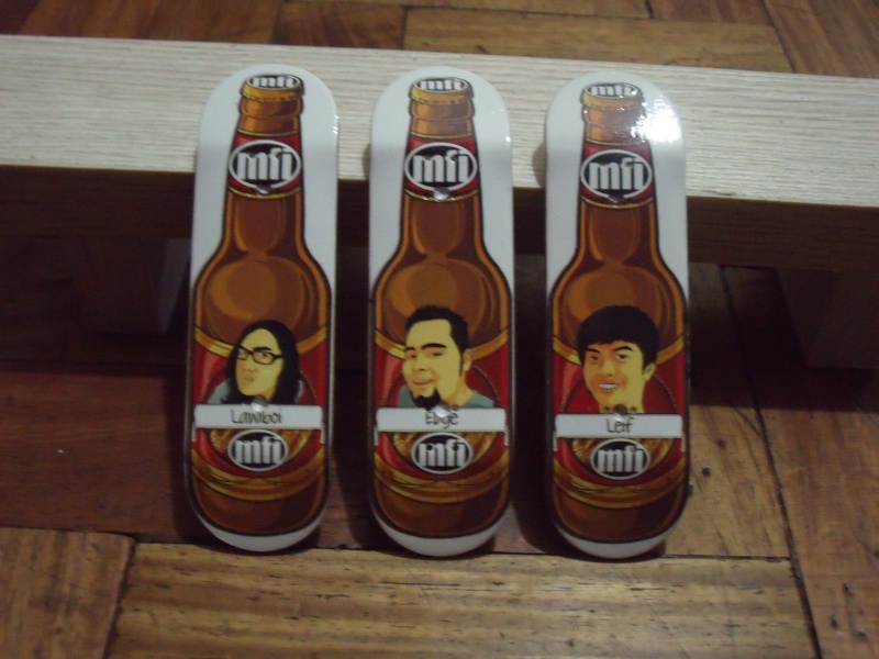 MFI pro riders deck: beer Dscf5011