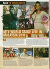 HOT Issue 154: TH interview & MTV World Stage review Page9210