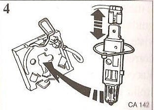 alfa - [GUIDA] Sostituzione lampadina anabagliante Alfa 155 Sostit11