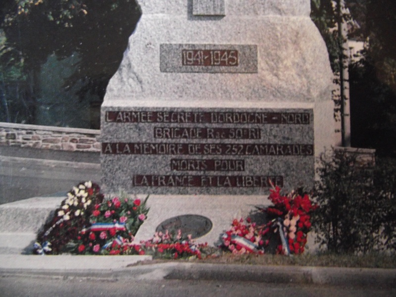 Memorial de la Brigade Rac à Thiviers Dscf9512